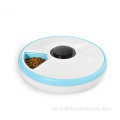 Six Meals Otomatis Pengumpan Otomatis Auto Smart Timed Pet Dog Cat Wet Wet Food Container Timer Dispenser Feeder